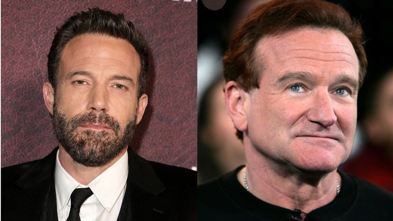 Ben Affleck (Foto: Kevin Winter/Getty Images) e Robin Williams (Foto: Peter Kramer/Getty Images)