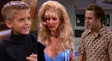 Cole Sprouse, Lisa Kudrow e Giovanni Ribisi em Friends (Fotos: Reprodução)