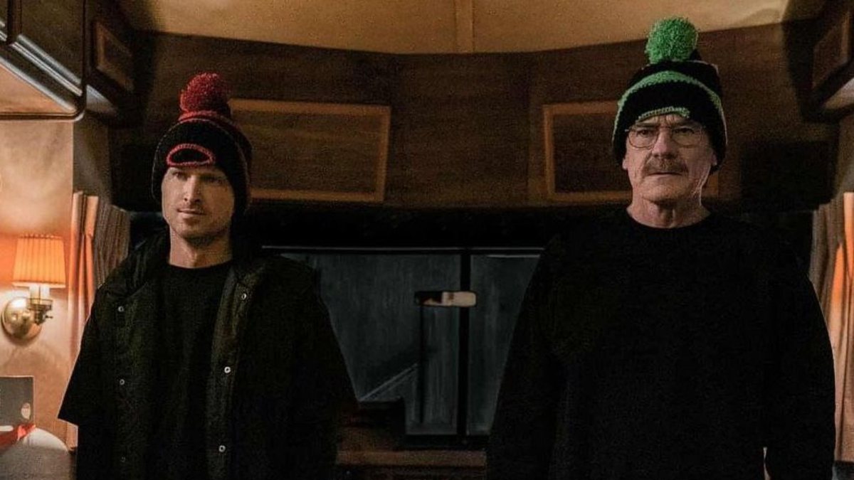 Aaron Paul e Bryan Cranston em Better Call Saul (Foto: Reprodução/AMC)