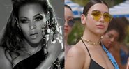 Beyoncé e Dua Lipa (Foto 1: Reprodução/ Foto 2: Reprodução)