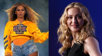 Beyoncé e Madonna. (Foto: GettyImage)