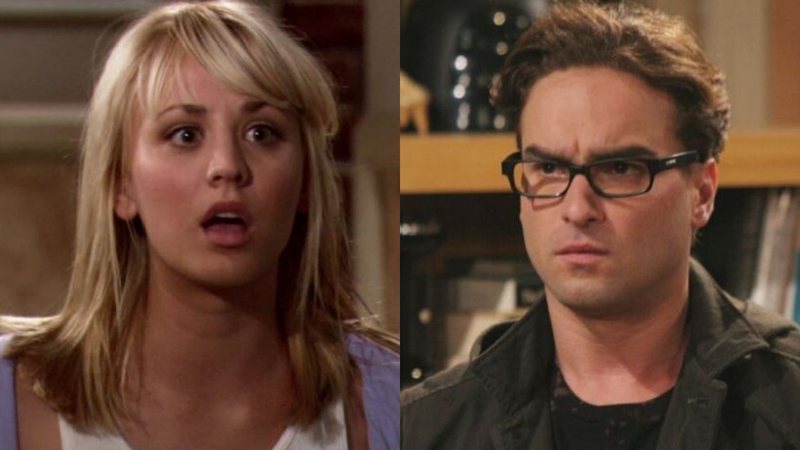 Penny e Leonard em The Big Bang Theory (Foto: Reprodução)