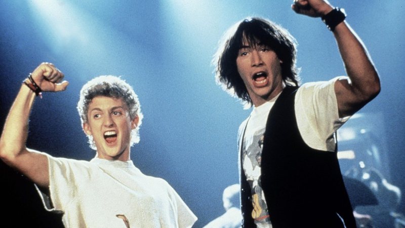 Bill & Ted: Dois Loucos no Tempo (foto: reprodução/ Orion Pictures)