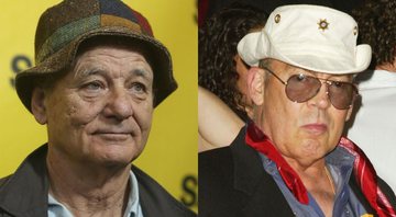 Bill Murray e Hunter S. Thompson (Foto 1: Jack Plunkett/ Invision / AP/Foto 2: Frazer Harrison/Getty Images)