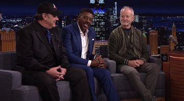 Bill Murray, Dan Aykroyd e Ernie Hudson (Foto: reprodução vídeo)