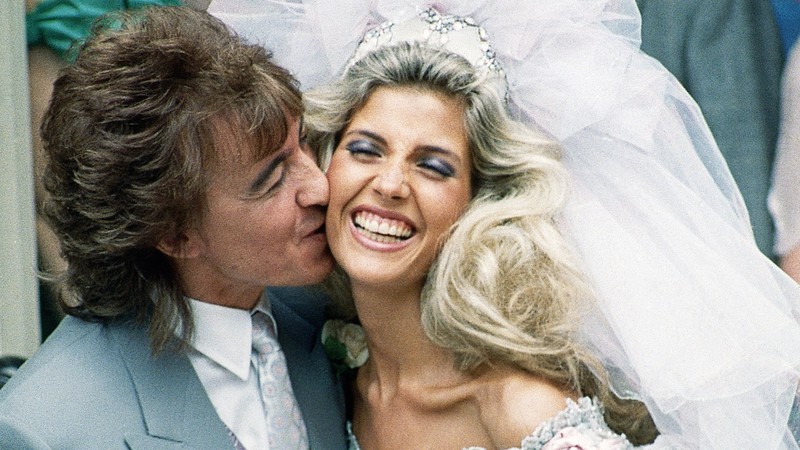 Bill Wyman e Mandy Smith se casam em 1989 (Foto: AP)