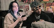 Brandon Adams e Billie Eilish (Foto: Divulgação/Reprodução)