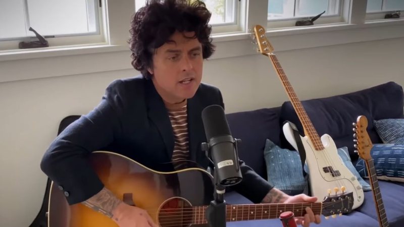 Billie Joe no One World: Together at Home (Foto: Reprodução)