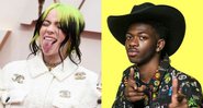 Billie Eilish (Foto: Jordan Strauss / Invision / AP) e Lil Nas X (Foto: Divulgação)