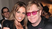 Britney Spears e Elton John em 2013 (Foto: Getty Images)