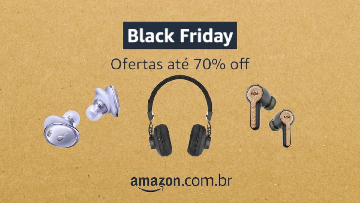 Ouça música com qualidade e pelo melhor preço. - Reprodução/Amazon