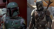 Bobba Fett e o protagonista de The Mandalorian (Foto: Montagem)