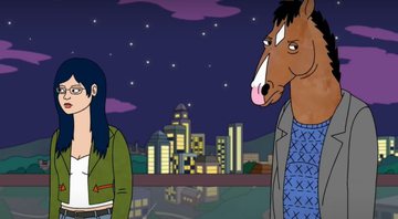 Diane Nguyen e Bojack Horseman (Foto: REprodução/YouTube/Netflix)