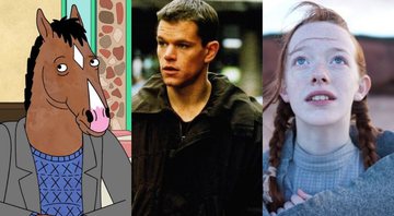 Bojack Horseman, Matt Damon na franquia Bourne e Anne With An E (Foto 1: Divulgação/ Foto 2: Divulgação/ Foto 3: Divulgação)