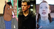 Bojack Horseman, Matt Damon na franquia Bourne e Anne With An E (Foto 1: Divulgação/ Foto 2: Divulgação/ Foto 3: Divulgação)