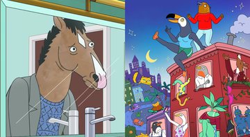 BoJack Horseman (Foto: Reprodução / Netflix) e pôster Tuca & Bertie (Foto: Reprodução / Netflix)