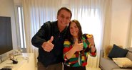 Presidente Jair Bolsonaro e Regina Duarte (Foto: Reprodução / Twitter)