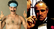 Borat (Foto: divulgação)/ O Poderoso Chefão (Foto: reprodução/vídeo)