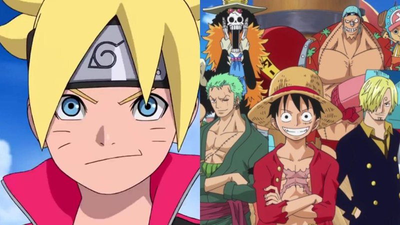 Boruto (Foto: Jadan Young) e One Piece (Foto: Reprodução /Shonen Jump)