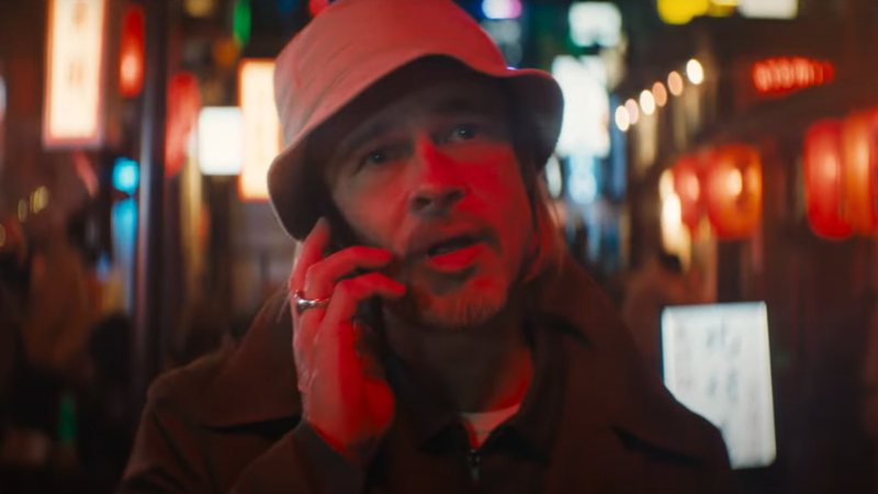 Brad Pitt em Trem-Bala (Foto: Reprodução / YouTube)