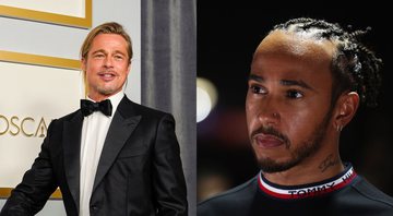 Brad Pitt, Lewis Hamilton (Fotos: Getty Images)