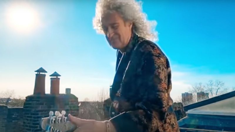 Brian May em Get Up (Foto: Reprodução/Youtube)