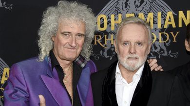 Brian May e Roger Taylor (Foto: Evan Agostini / AP)