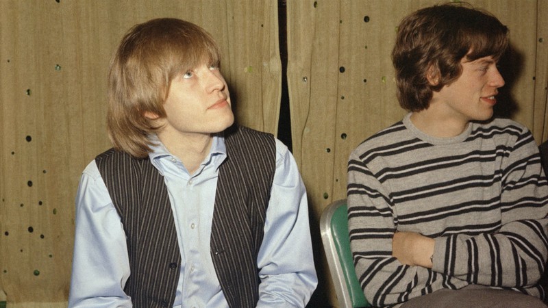 Brian Jones e Mick Jagger (Foto: AP)