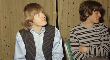 Brian Jones e Mick Jagger (Foto: AP)