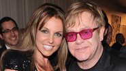 Britney Spears e Elton John (Foto: Jamie McCarthy / Equipe)