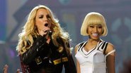 Britney Spears e Nicki Minaj (Foto: Ethan Miller / Equipe)