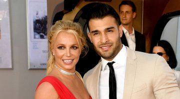 Britney Spears e Sam Asghari (Foto:  Kevin Winter/Getty Images)