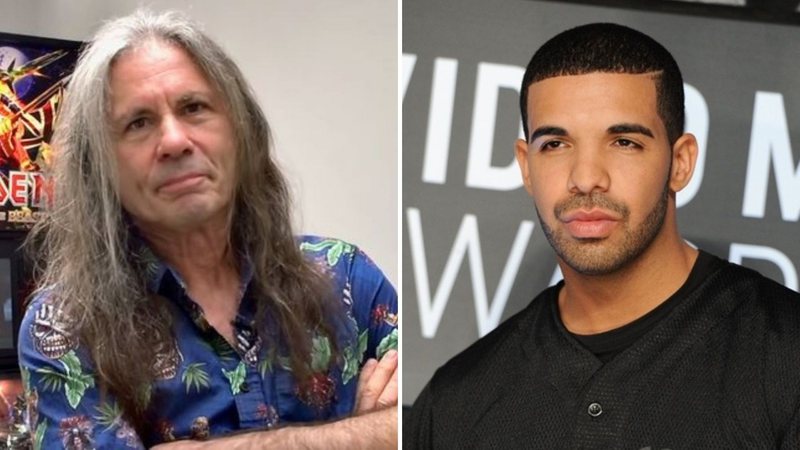 Bruce Dickinson (Foto: reprodução/ Instagram) | Drake (Foto: AP)