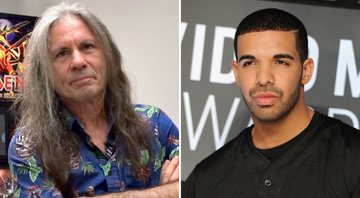 Bruce Dickinson (Foto: reprodução/ Instagram) | Drake (Foto: AP)