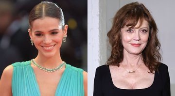 Bruna Marquezine (Foto: Antony Jones / Correspondente) e Susan Sarandon (Foto:  Jamie McCarthy / Getty Images)