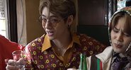 V e Jimin no teaser lançado pelo BTS (Foto: Reprodução/Youtube)