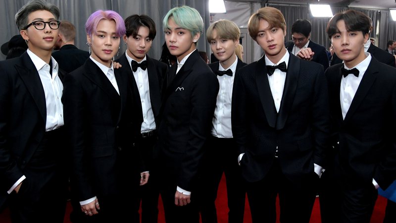 BTS no Grammy 2019 (Foto: Neilson Barnard/Getty Images for The Recording Academy)