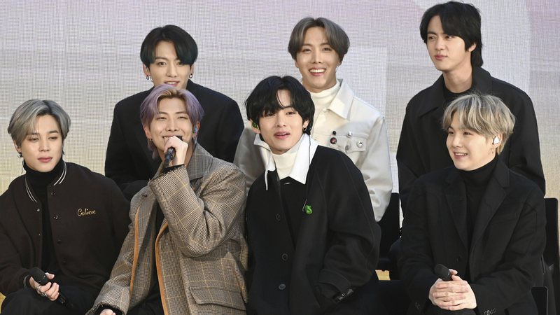 BTS em 2020 (Foto: Anthony Behar / Sipa USA / via AP Images)