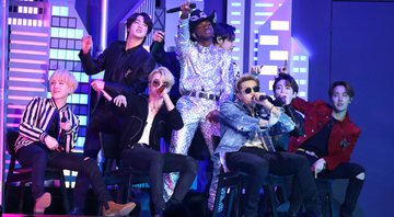 BTS e Lil Nas X (Foto: Matt Sayles Invision /AP)