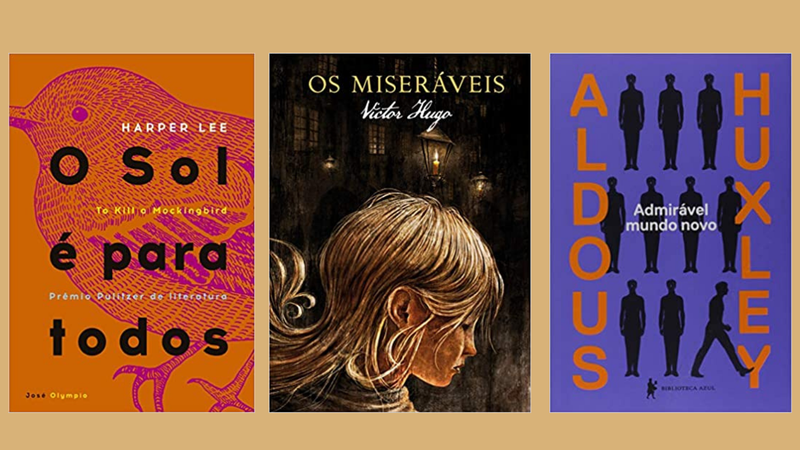 Selecionamos 10 obras literárias que vão garantir boas horas de leitura - Reprodução/Amazon