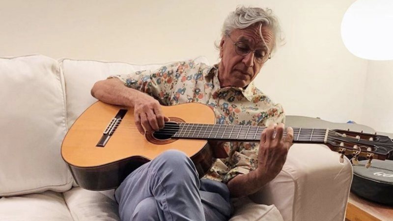 Caetano Veloso (Foto: Reprodução/Instagram)