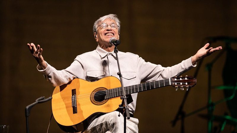 Caetano Veloso segue em turnê com show 'Meu Coco' - Bruno Haddad/ Reprodução Instagram