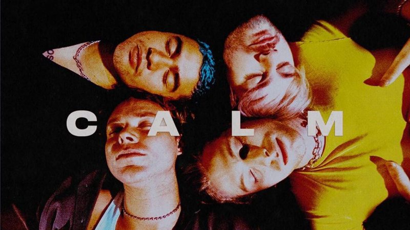 Capa de Calm, 5 Seconds of Summer (Foto: Divulgação Universal Music)