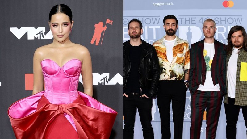 Camila Cabello (Foto: Jamie McCarthy/Getty Images) e Bastille (Foto: Gareth Cattermole/Getty Images)