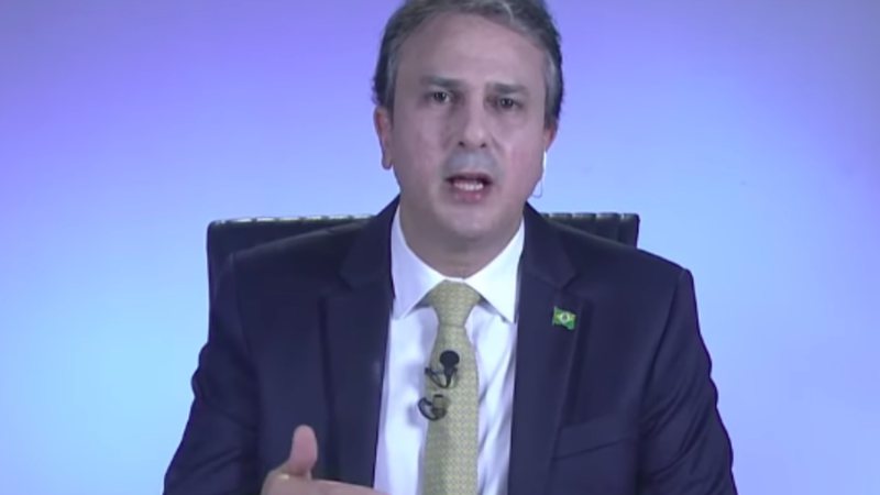 Camilo Santana em entrevista ao Roda Viva (Foto: YouTube / Reprodução)