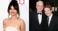 Cantora Selena Gomez (Foto: Tibrina Hobson/Getty Images) e atores Steve Martin e Martin Short (Foto: Jemal Countess/Getty Images)