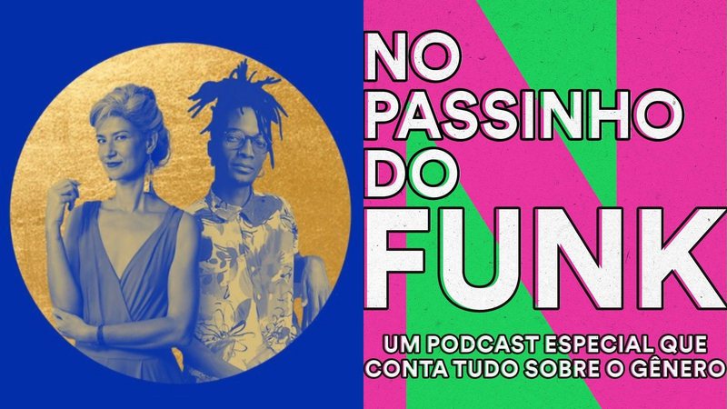 Capa dos podcasts Passion4Jazz e No Passinho do Funk (Fotos: Reprodução /Instagram)