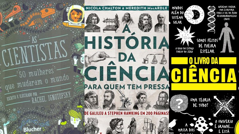 Selecionamos 5 livros para celebrar o Dia Nacional da Ciência e do Pesquisador - Reprodução/Amazon