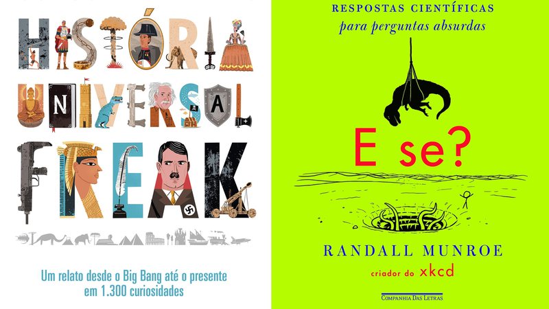 Selecionamos 7 livros incríveis que trazem diversas curiosidades e mistérios - Reprodução/Amazon