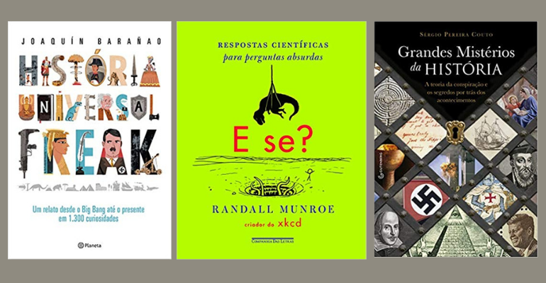 Selecionamos 6 obras que vão garantir boas horas de leitura - Reprodução/Amazon